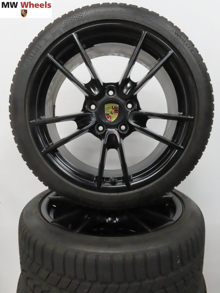 Porsche 20 inch Origineel velgen 911 992 met winterbanden, 19 inch, Gebruikt, -, -