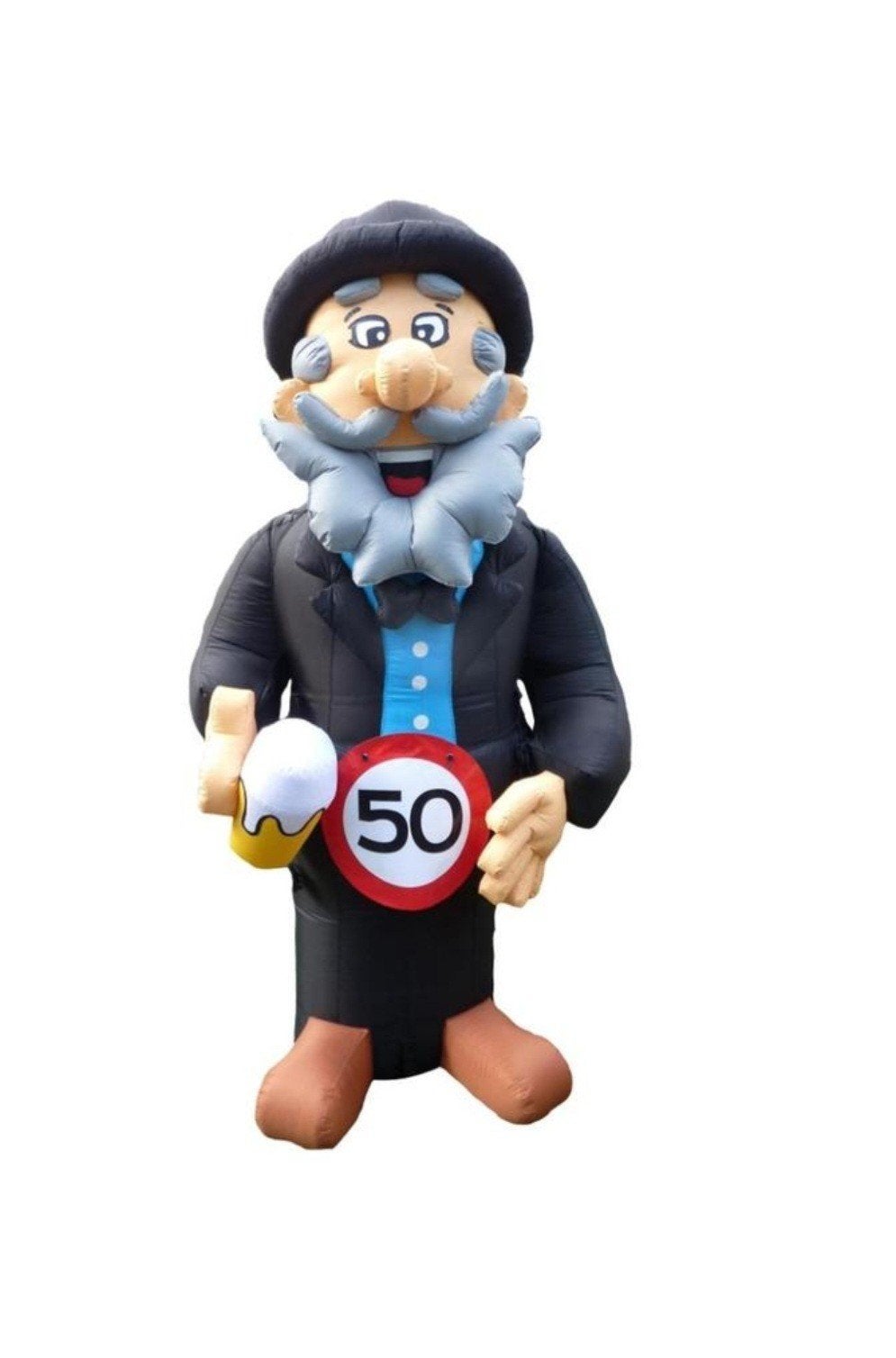 te huur Abraham opblaasfiguur, Hobby en Vrije tijd, Ophalen, Zo goed als nieuw, Abraham of Sarah