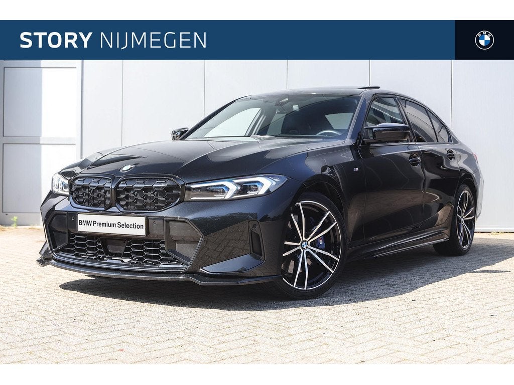 BMW 3 Serie M340d xDrive Automaat / M Sportstoelen / Achteru, Euro 6, 2993 cc, Met garantie (alle), Leder