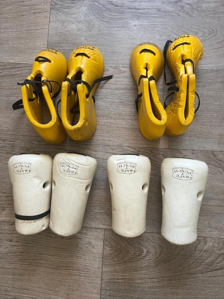 boksen vintage, Ophalen, Gebruikt, Vechtsportbescherming, Maat M