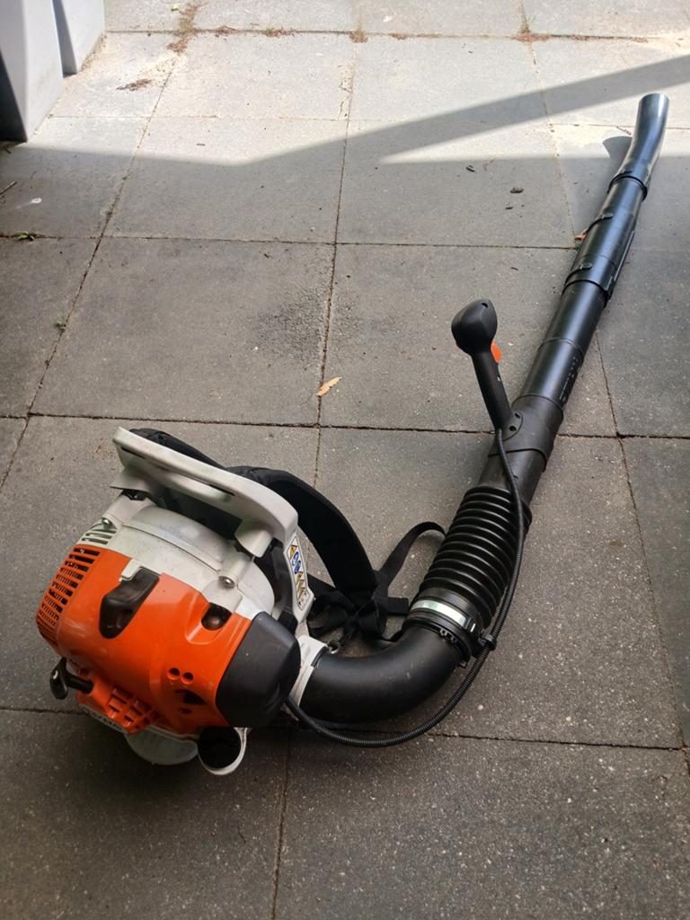Stihl BR 200 benzinebladblazer, Tuin en Terras, Bladblazers, Ophalen, Gebruikt, Ruggedragen, Stihl