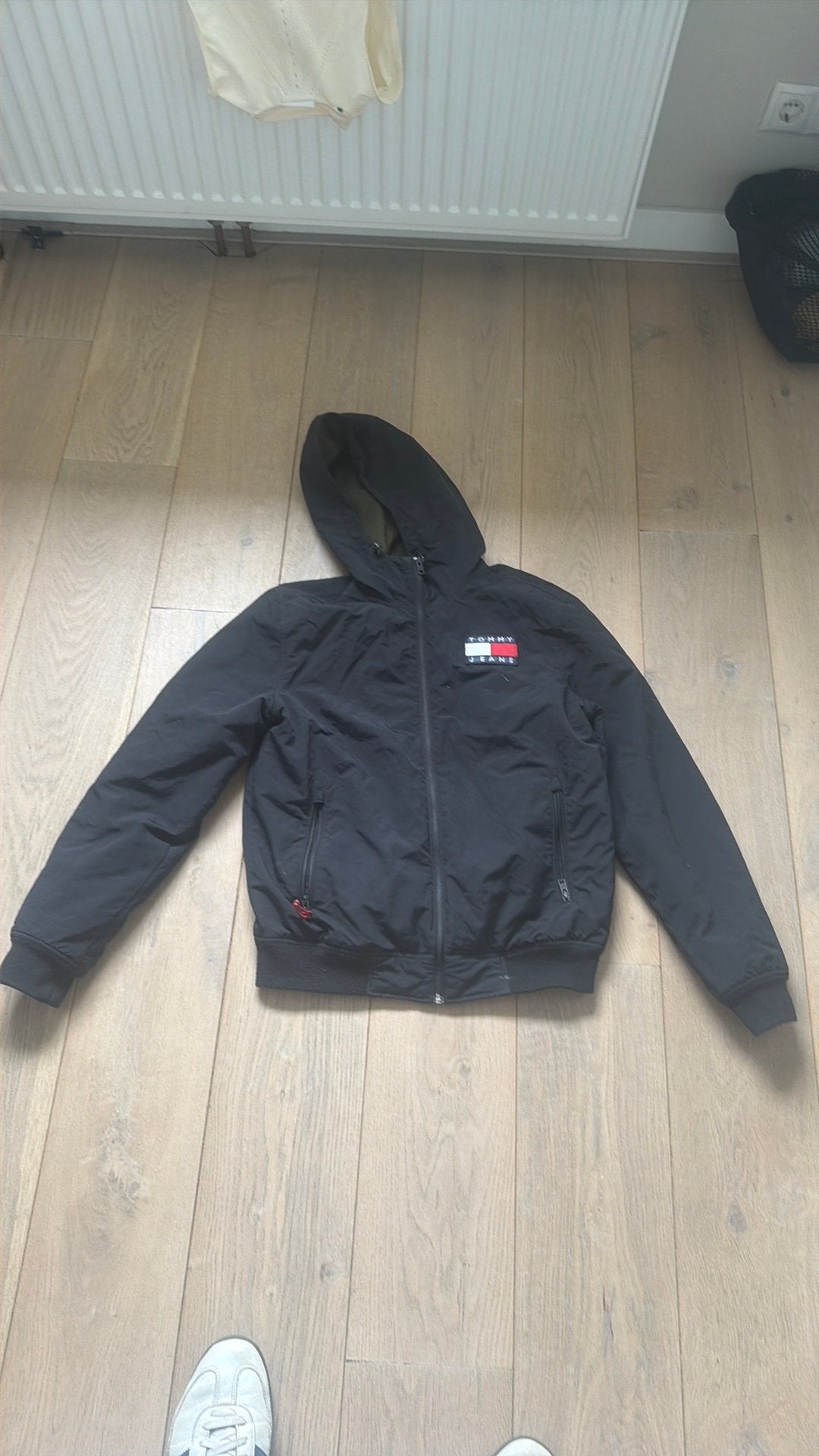 Tommy hilfiger jas maat M, Ophalen, Zo goed als nieuw, Blauw
