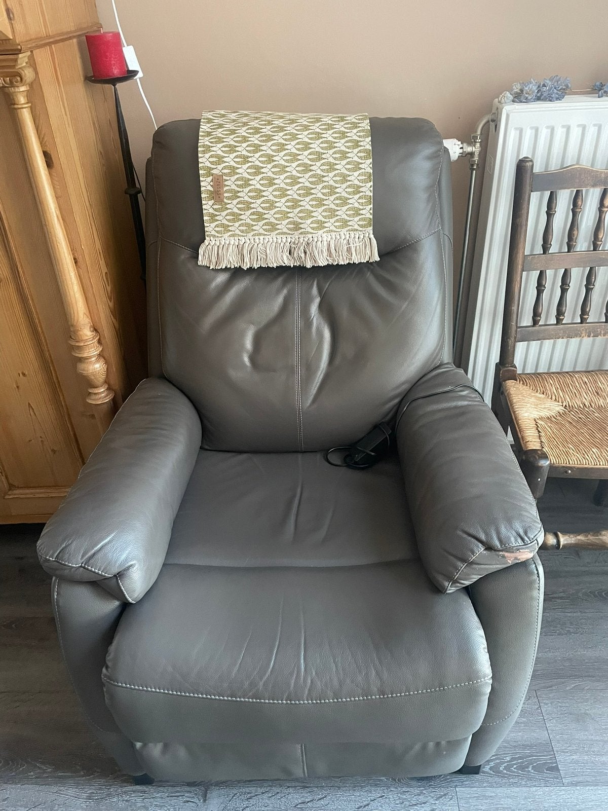 Sta op stoel, Huis en Inrichting, Fauteuils, Ophalen, Kunststof, Gebruikt, 75 tot 100 cm