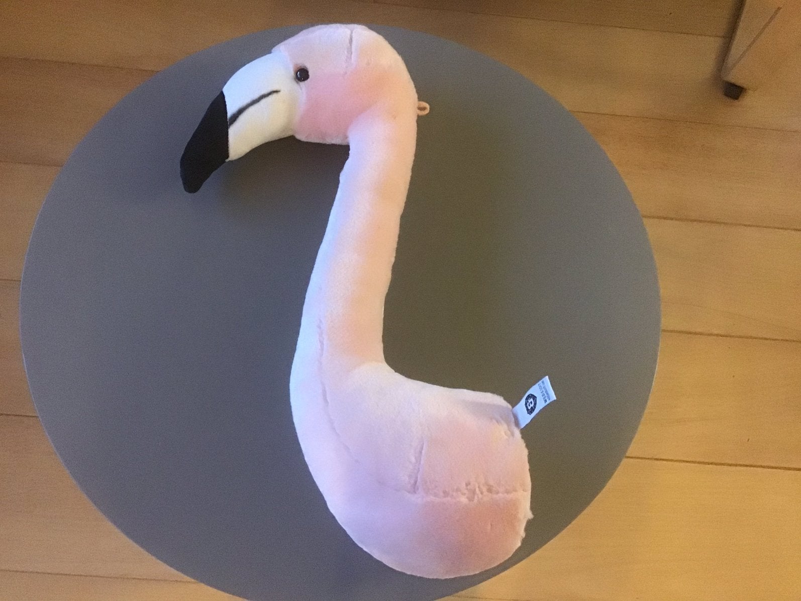 Wild & soft flamingo dierenkop, Ophalen of Verzenden, Zo goed als nieuw, Wanddecoratie