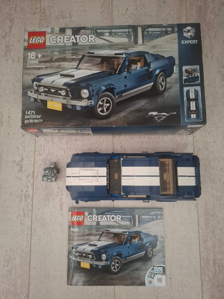 Lego Mustang 10265, Ophalen, Gebruikt, Lego, Compleet