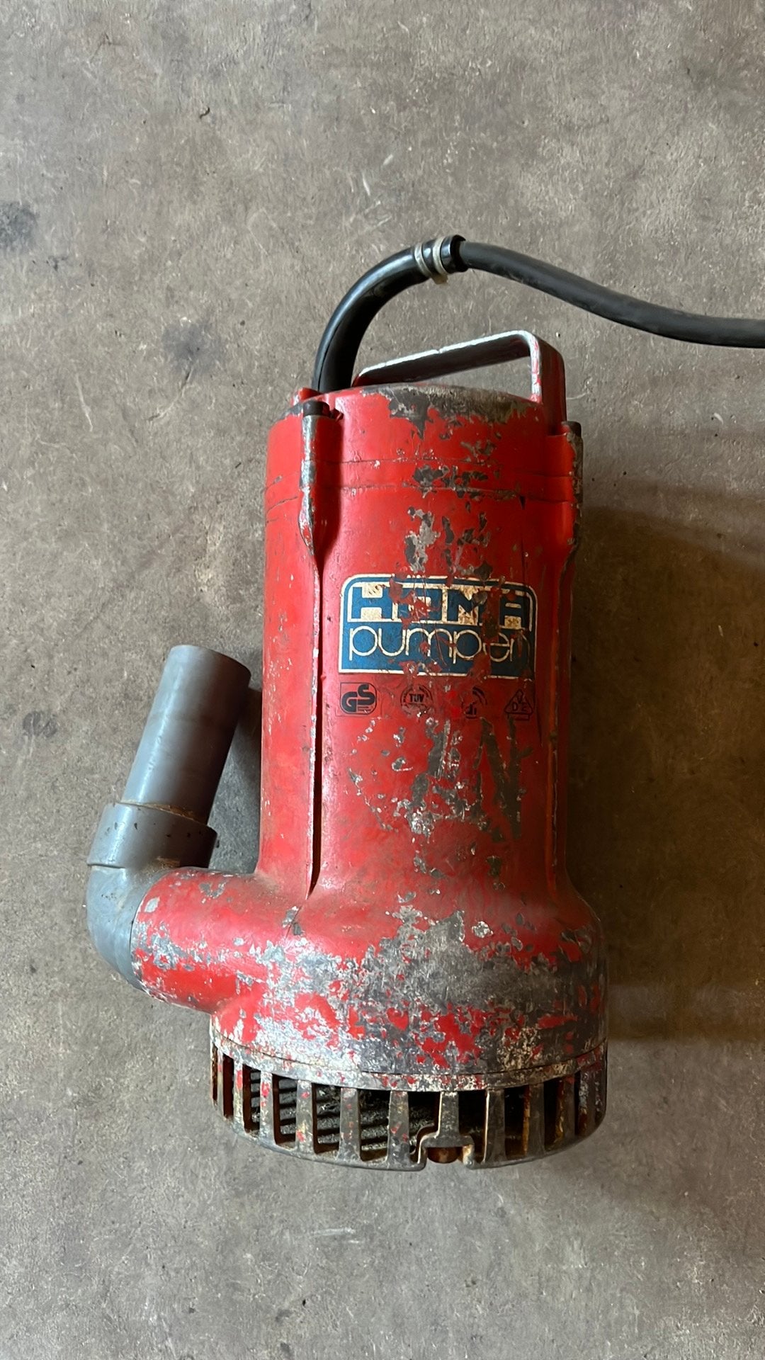 Dompelpomp Homa, Ophalen, Gebruikt, Dompelpomp