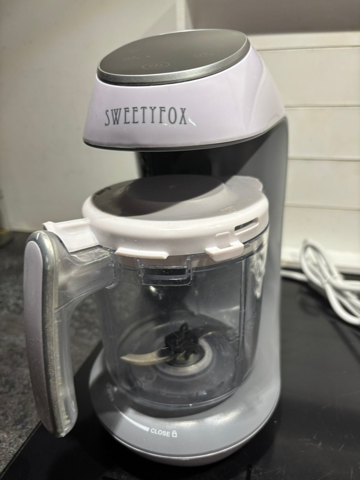 Baby food steamer and chopper, Witgoed en Apparatuur, Keukenmixers, Minder dan 1 liter, Ophalen, Gebruikt, 3 snelheden of meer