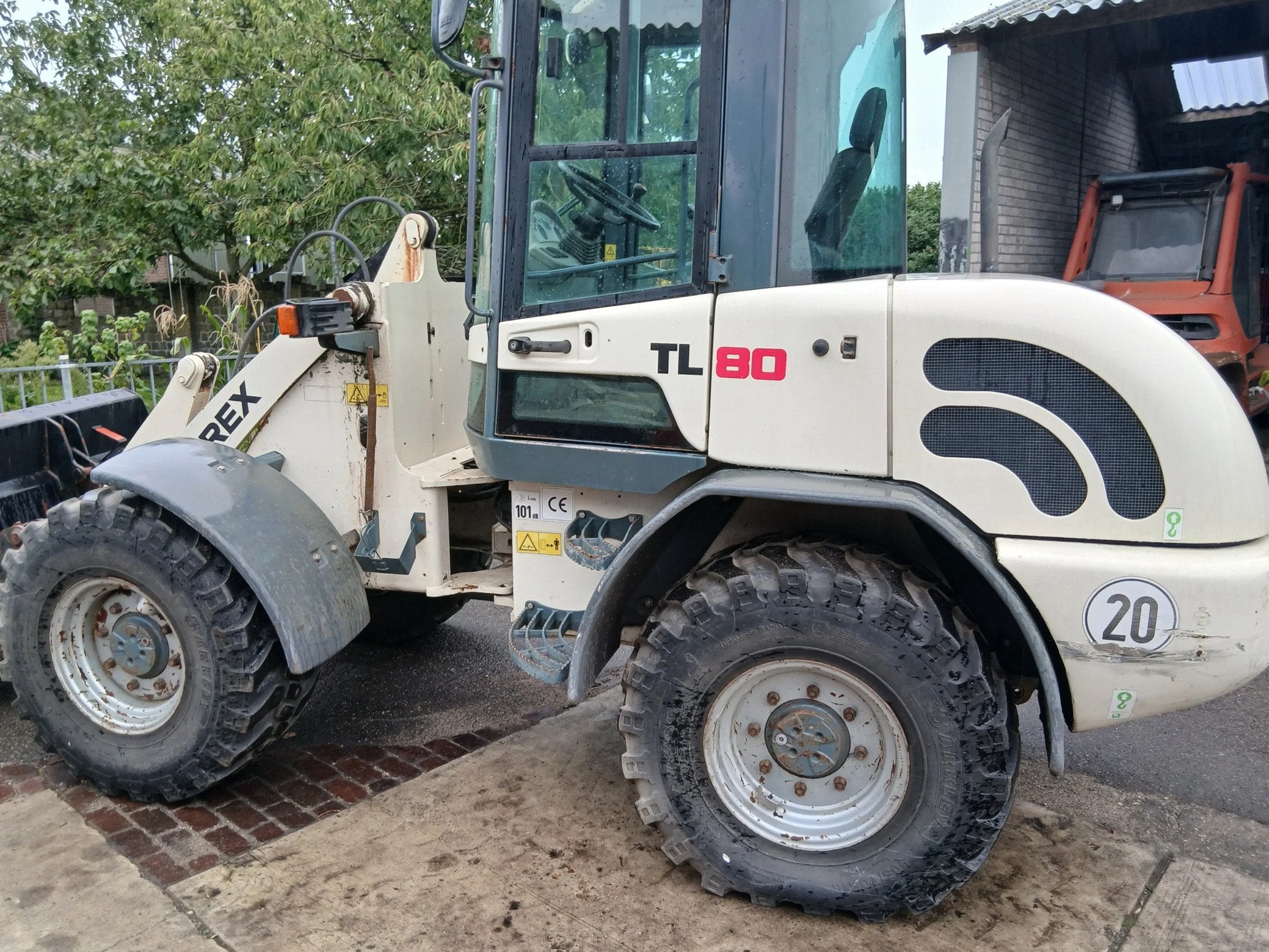 Terex TL80 tl 80 (bj 2007), Wiellader of Shovel