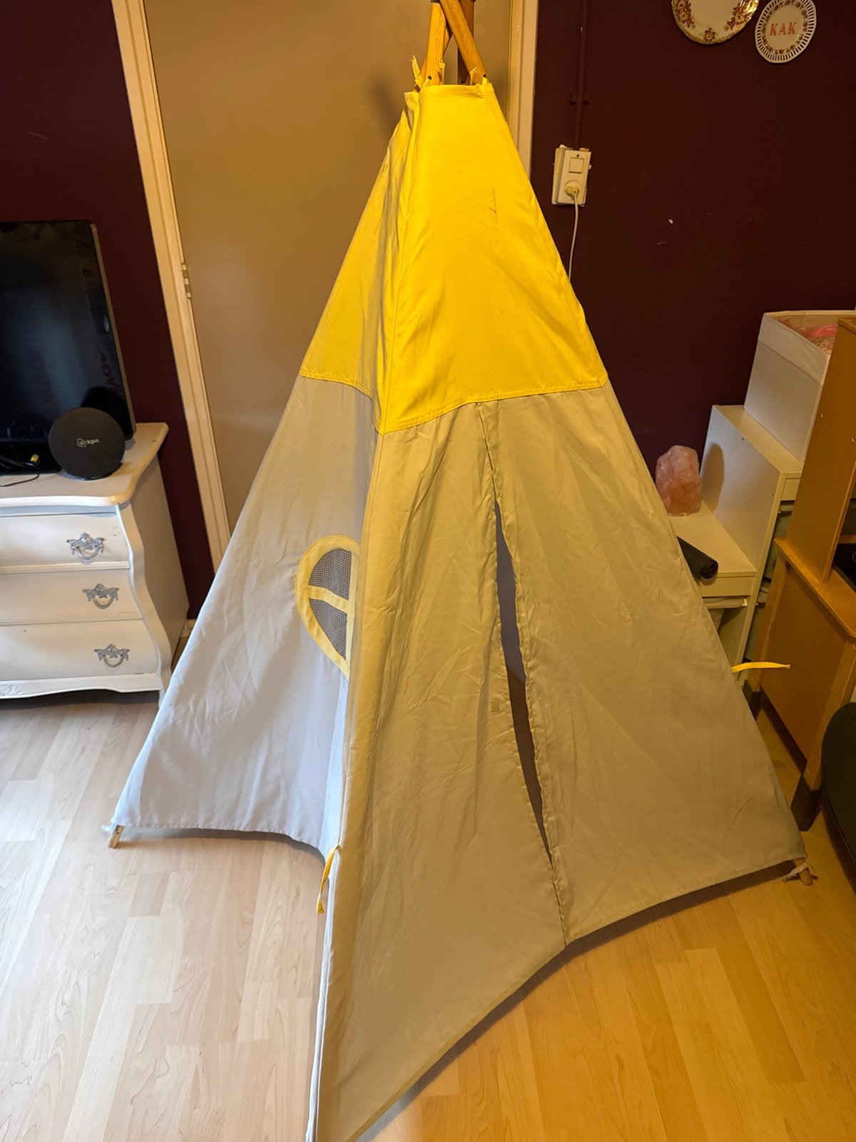IKEA tent, Ophalen