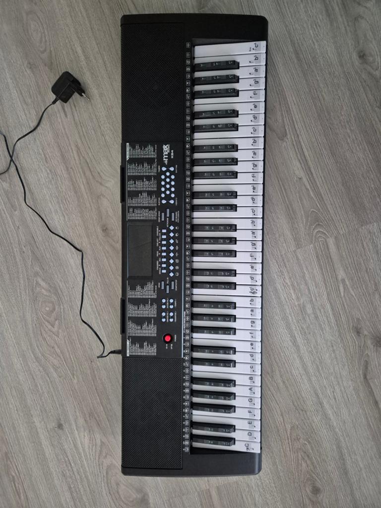 Max Music KB4 Keyboard - 61 toetsen, MIDI, zo goed als nieuw, 61 toetsen, Midi-aansluiting, Zo goed als nieuw, Ophalen