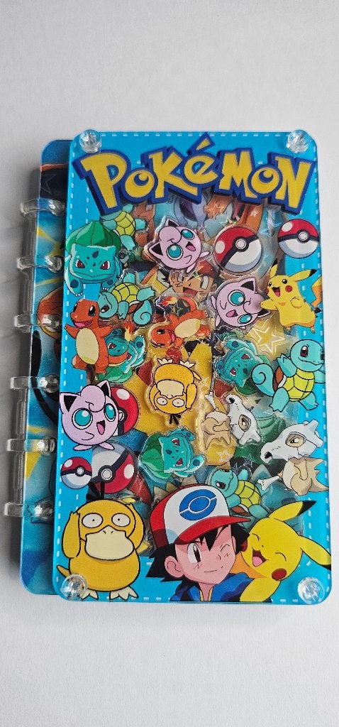 pokemon a7 acrylic shaker notebook, Diversen, Ophalen of Verzenden, Uitwisbaar, Nieuw, A7