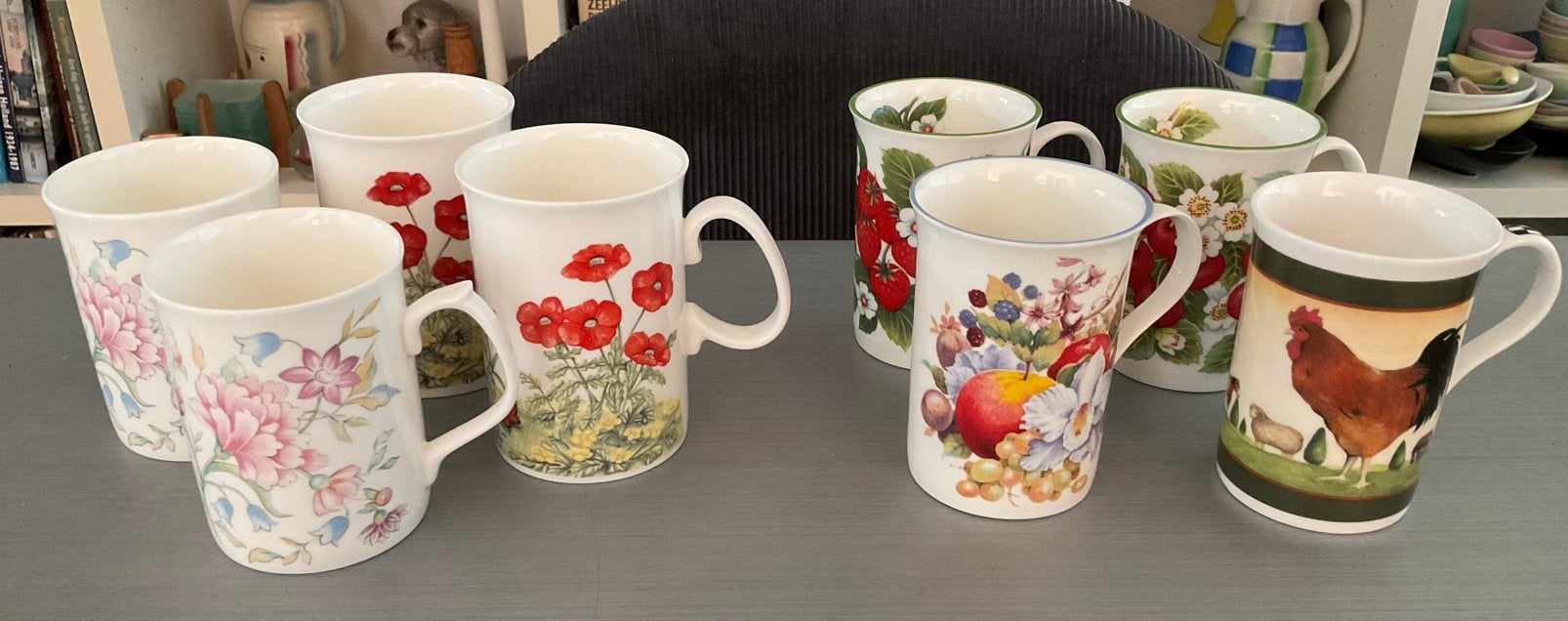 4x Crown Trent en 4x Jason bekers; €5 per stuk; 4 voor €15, Huis en Inrichting, Keuken | Servies, Ophalen of Verzenden, Zo goed als nieuw