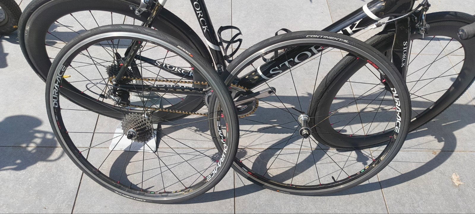 Storck Fascenario 0.8 racefiets. Dura-Ace incl. 2 wielsets, 28 inch, Gebruikt, Carbon, 57 tot 61 cm