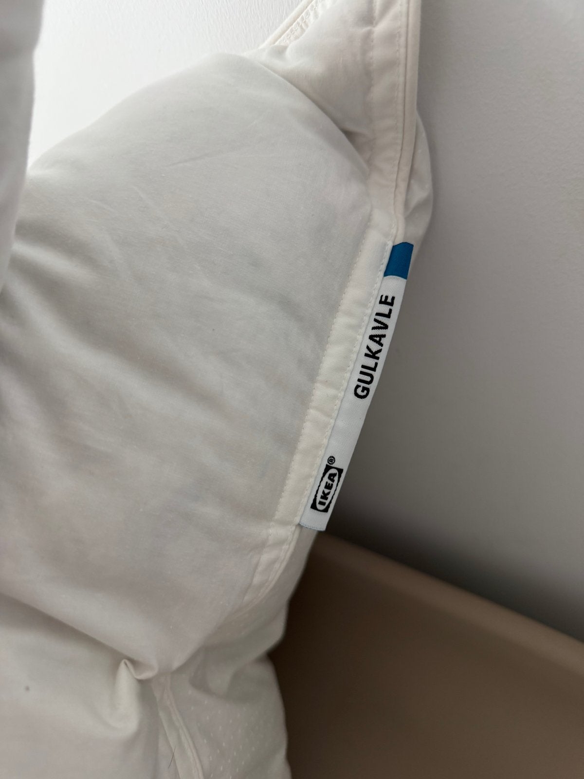 IKEA GULKAVLE Kussens - Zo goed als nieuw, Eenpersoons, Wit, Overige materialen, Ophalen of Verzenden
