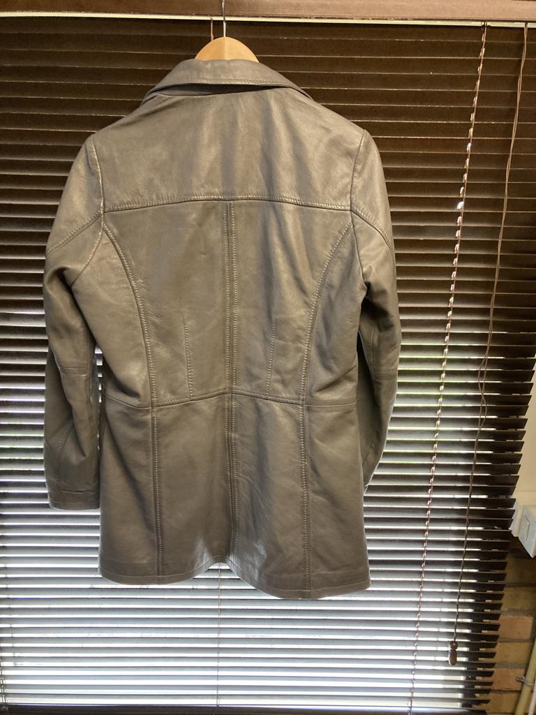 leren dames jas, Kleding | Dames, Ophalen of Verzenden, Zo goed als nieuw, Grijs, Gipsy