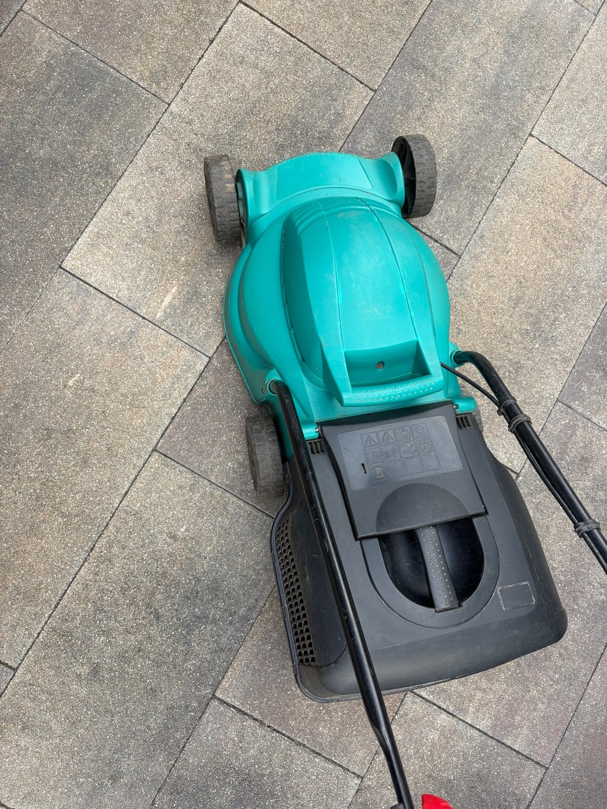 Bosch Rotak 320 Elektrische Grasmaaier, Cirkelmaaier, Gebruikt, Elektrische grasmaaier, Ophalen of Verzenden