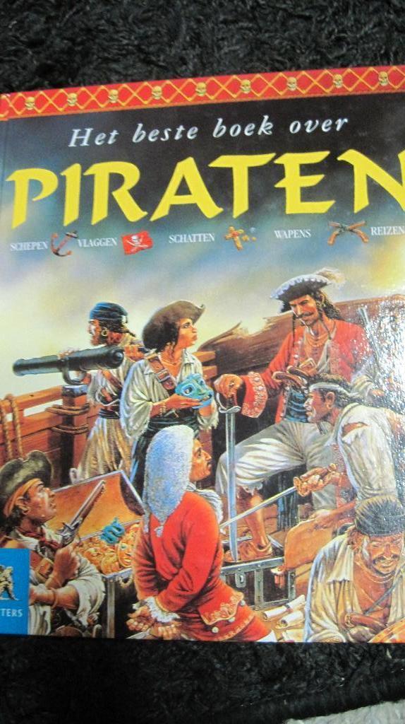 Piraten kinderboek - het beste boek over piraten groep 5 -8, Boeken, Ophalen of Verzenden, Zo goed als nieuw, Diverse Auteurs