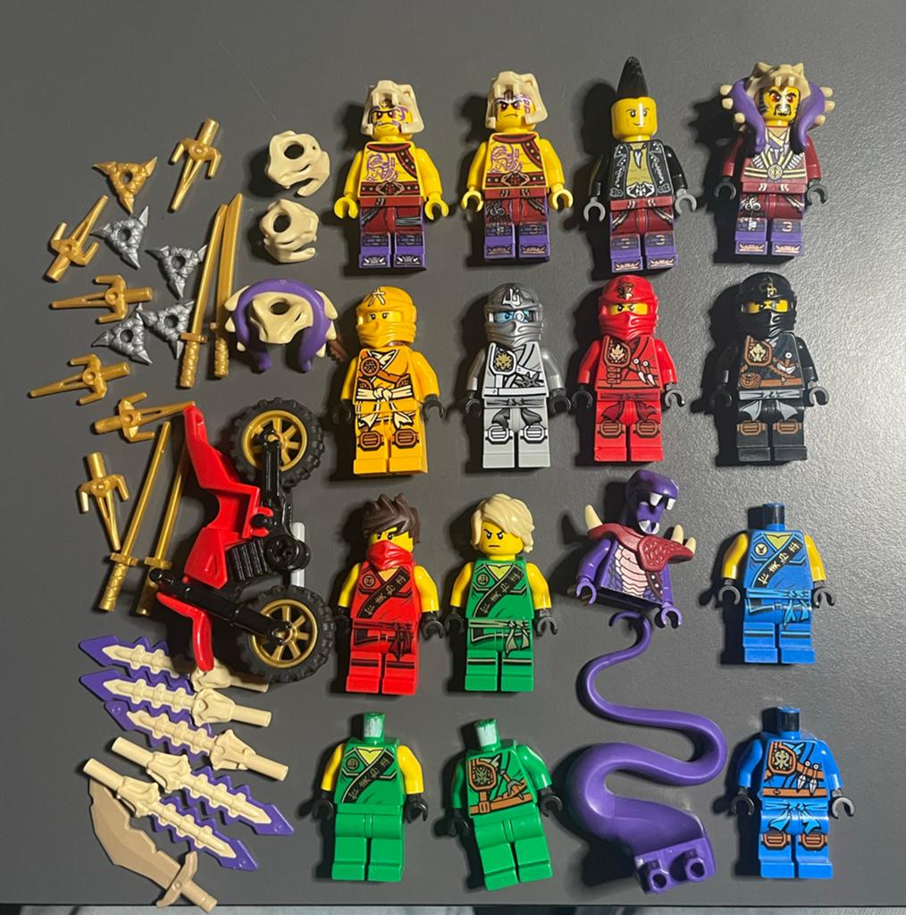 LEGO Ninjago minifiguren - Tournement of Elements - Rare, Gebruikt, Lego, Inclusief minifiguren, Ophalen of Verzenden