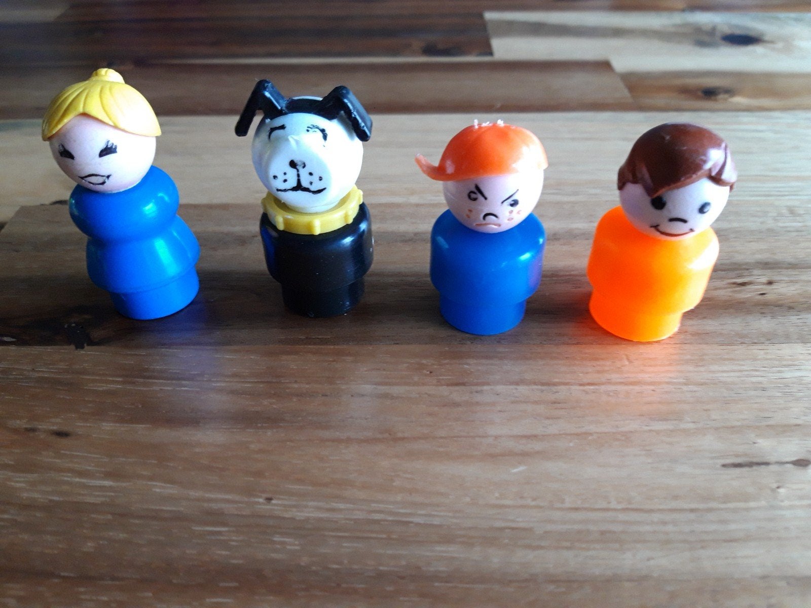 Vintage Fisher-Price poppetjes 8 stuks, Ophalen, Gebruikt, Overige typen