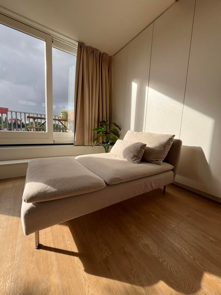 SÖDERHAMN Chaise longue, Fridtuna lichtbeige, Ophalen, Gebruikt, Eenpersoons