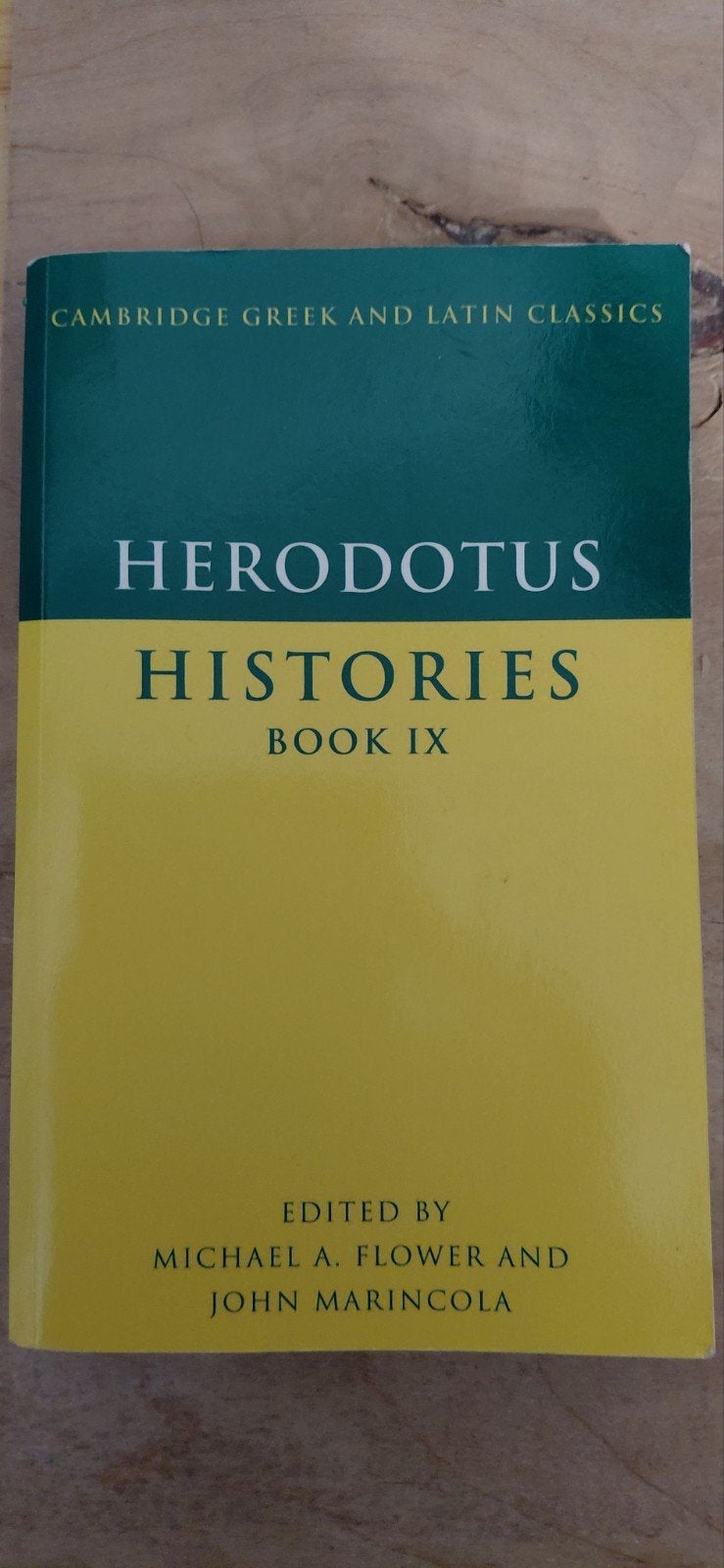 Herodotus Histories Boek IX - Cambridge Greek Latin Classics, Verzenden, Gelezen, Herodotus, Michael A. Flower, John Marincola