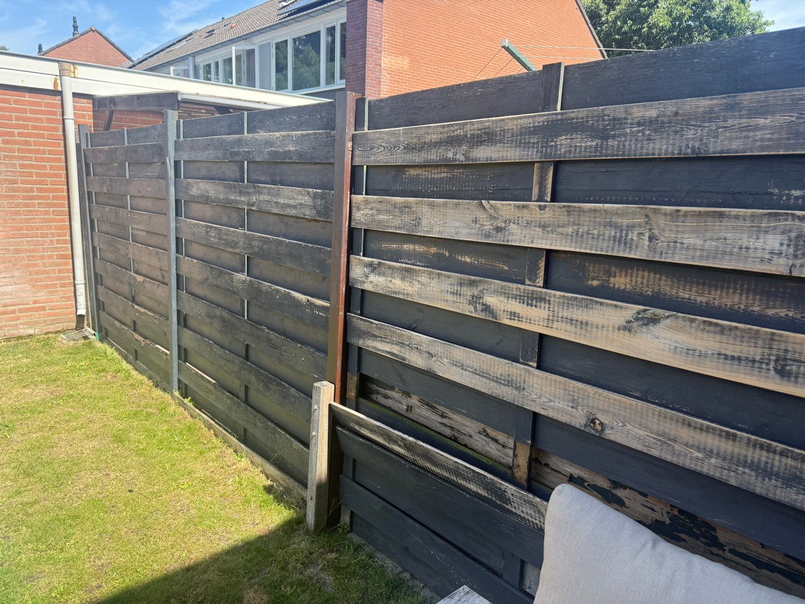 Schutting delen gratis ophalen, Ophalen, 1 tot 2 meter, Minder dan 3 meter, Zo goed als nieuw