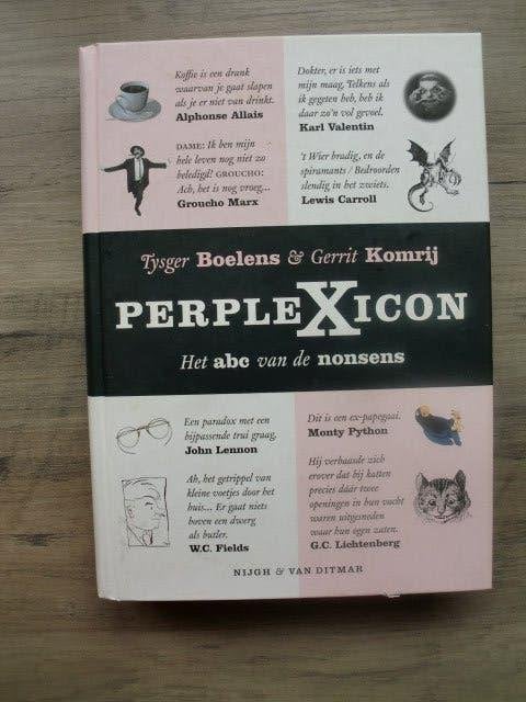 Tysger Boelens & Gerrit Komrij - Perplexicon (Hardcover), Ophalen of Verzenden, Nieuw