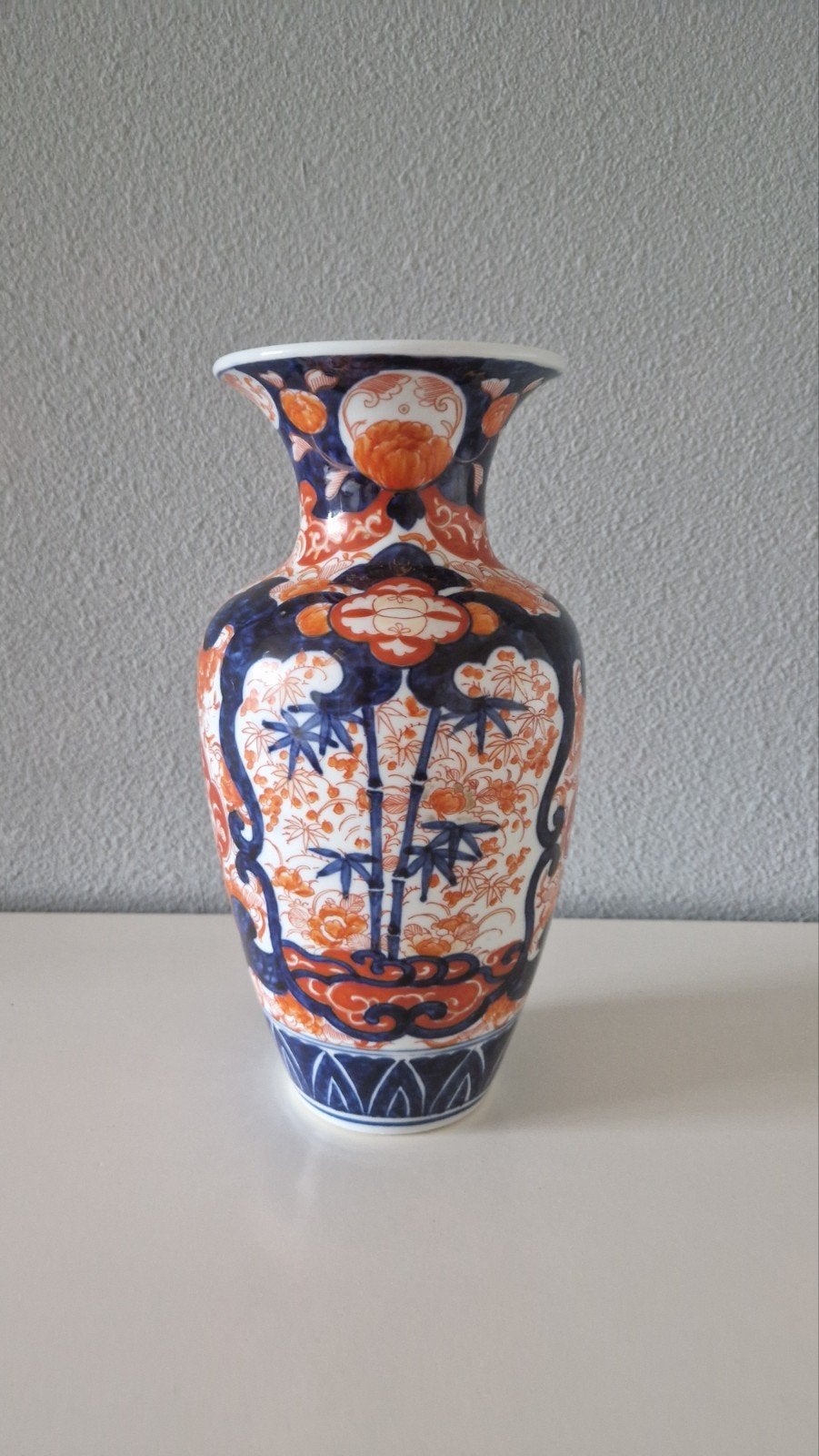 Prachtige Oosterse Vaas - 31,5 cm hoog, Ophalen