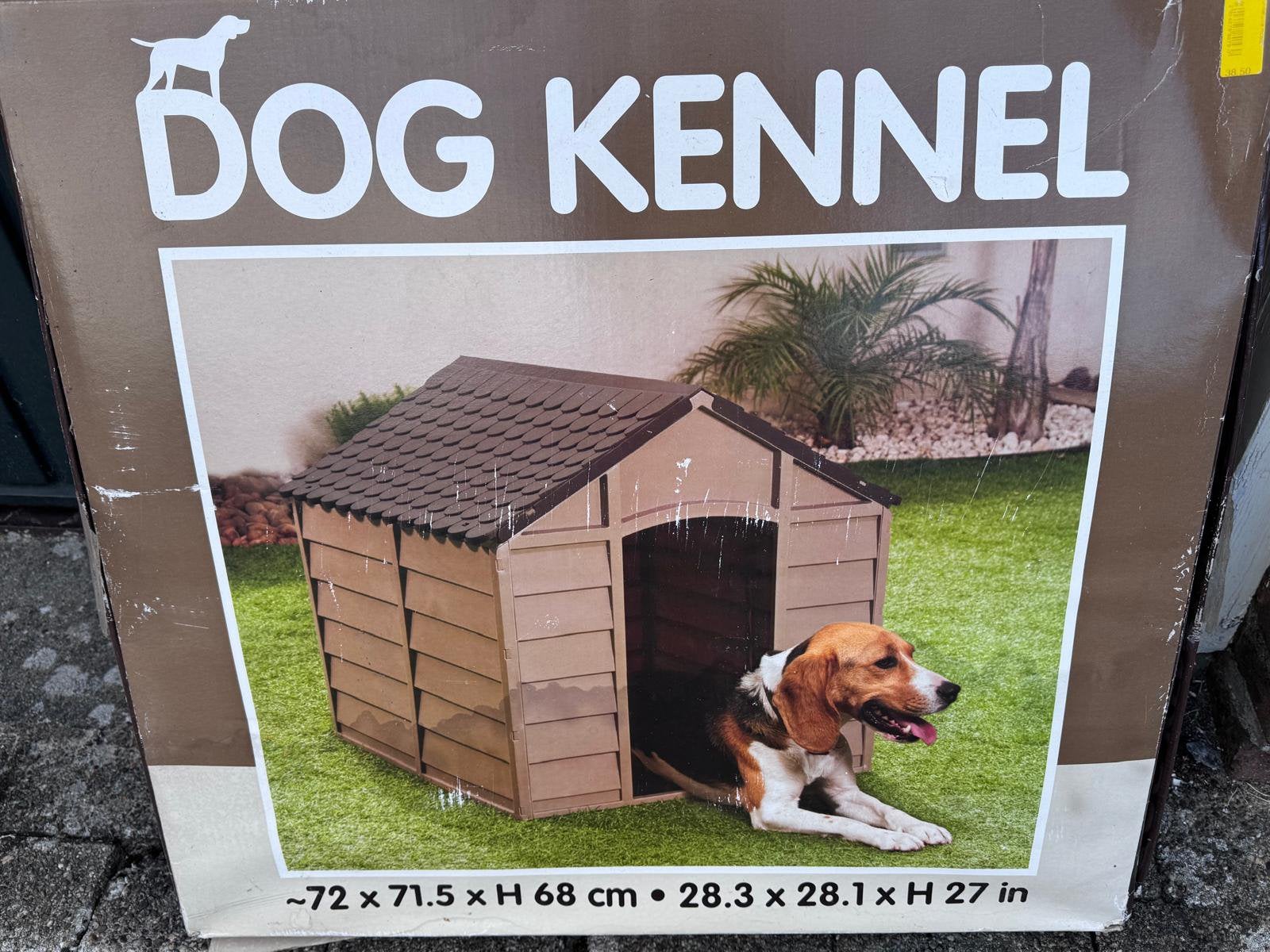 nieuwe honden kennel, Ophalen, Zo goed als nieuw, Minder dan 75 cm, 65 tot 100 cm