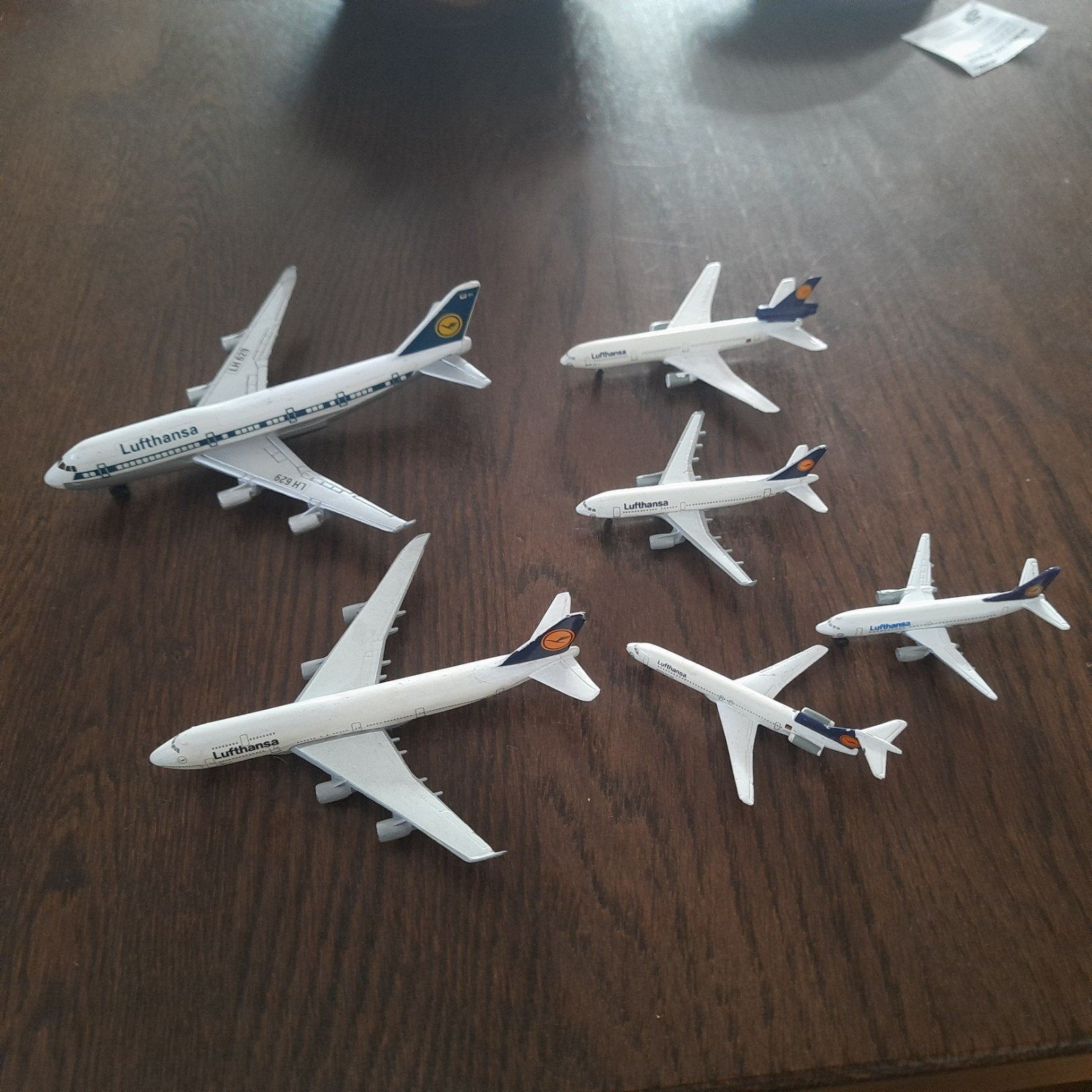 Lufthansa Vliegtuigjes collectie diverse Modellen, Ophalen of Verzenden, Gebruikt, Vliegtuig