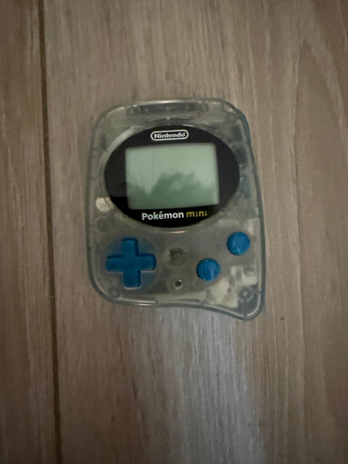 Pokémon Mini Blauw met Pokémon Party Mini, Ophalen, Gebruikt, Overige genres, Gekoppelde computers
