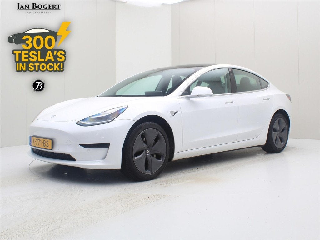 Tesla Model 3 Standard RWD Plus 92% SoH [ LFP-ACCU+AUTOPILOT, Automaat, Gebruikt, Zwart, Wit