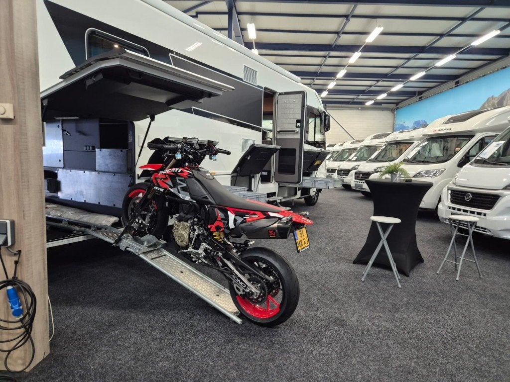 AL-KO / Sawiko motorfietslaad systeem, Caravans en Kamperen, Ophalen of Verzenden, Gebruikt