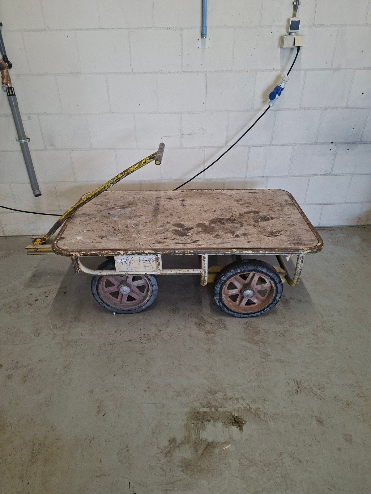 Vintage Transportwagen / Handkar, 100 liter of meer, Ophalen, Gebruikt, Transportkar