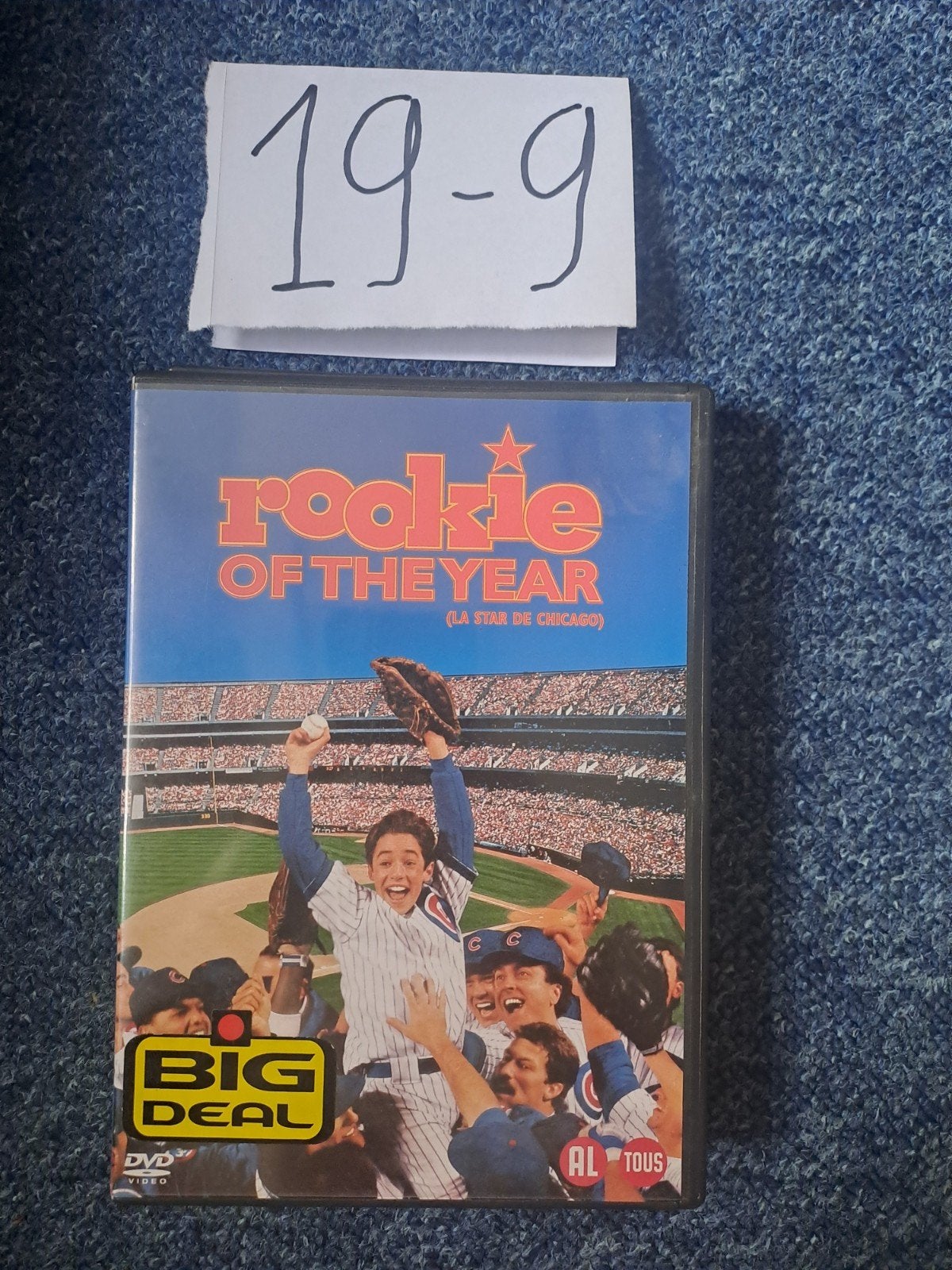Rookie of the Year (La Star de Chicago) DVD, Alle leeftijden, Ophalen of Verzenden, Zo goed als nieuw, Inclusief doosje