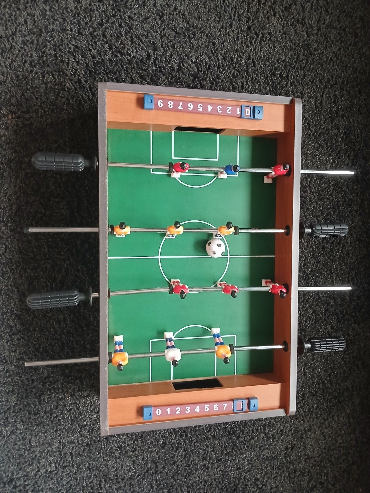 Mini tafelvoetbalspel koopje!, Ophalen, Zo goed als nieuw