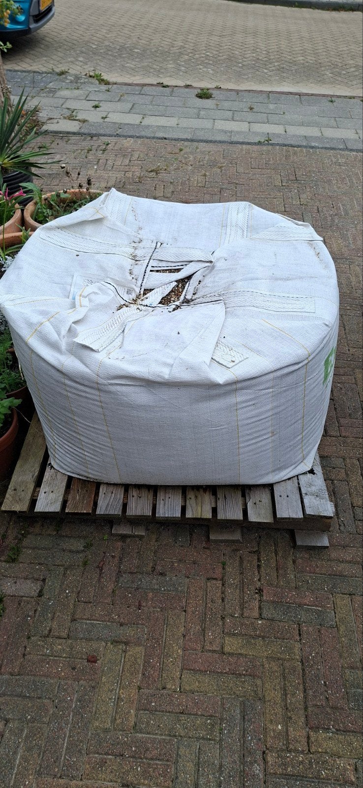 Bigbag met siergrind/split - Diverse kleuren, Tuin en Terras, Ophalen, Graniet, Nieuw, Grind