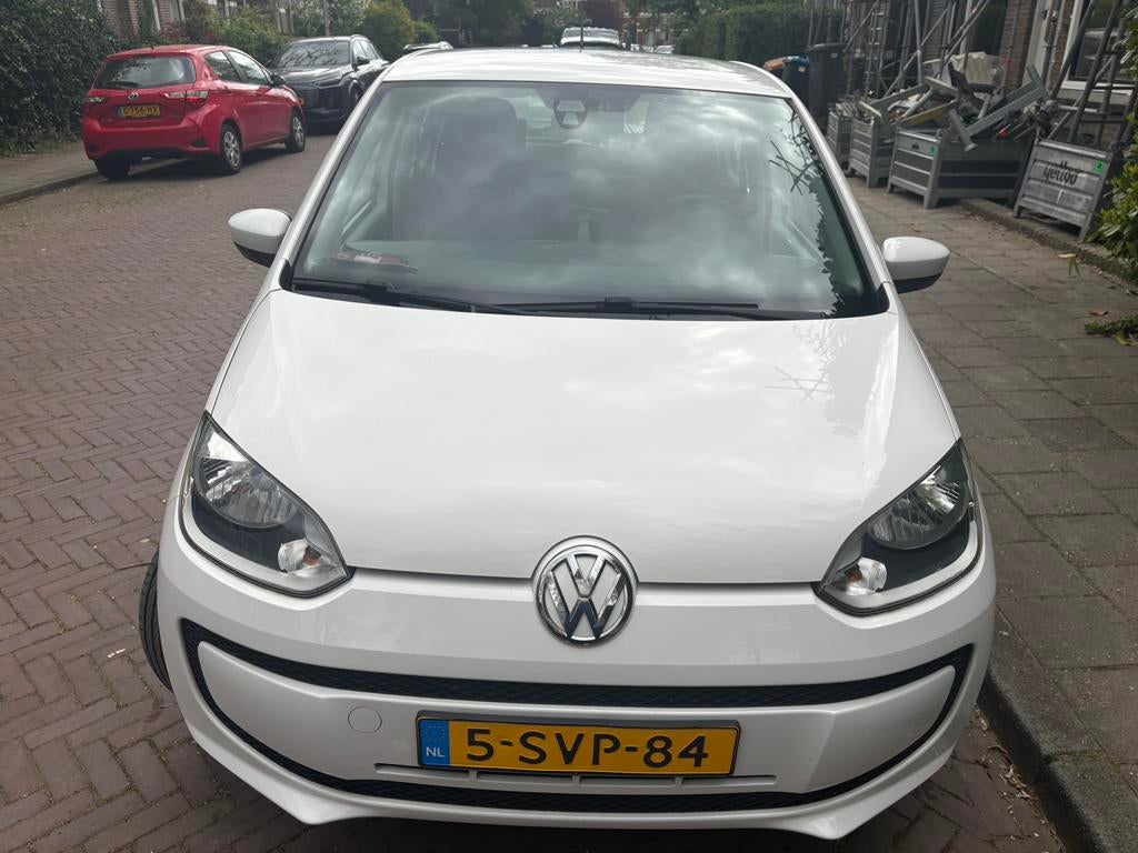 Volkswagen up! 1.0 44KW 2013 Wit, Auto's, Volkswagen, Voorwielaandrijving, Euro 5, Stof, 840 kg