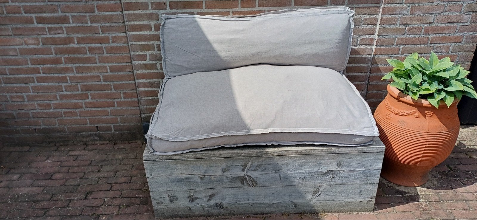VT Wonen pallet kussenset, Ophalen, Gebruikt, Overige kleuren, Pallet kussens