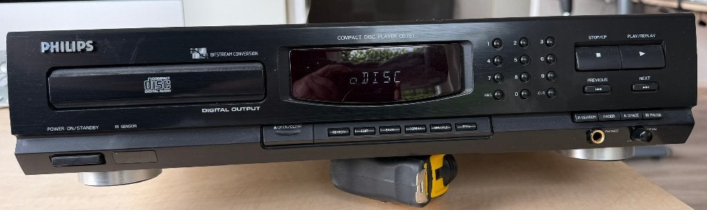 Philips cd player CD 751/00, Audio, Tv en Foto, Ophalen of Verzenden, Gebruikt, Philips