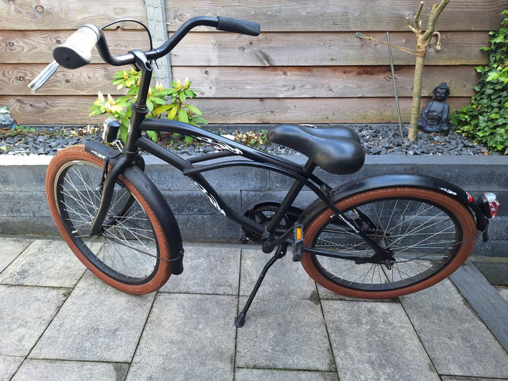 22 inch fiets, Fietsen en Brommers, Fietsen | Jongens, Ophalen, Gebruikt, 22 inch