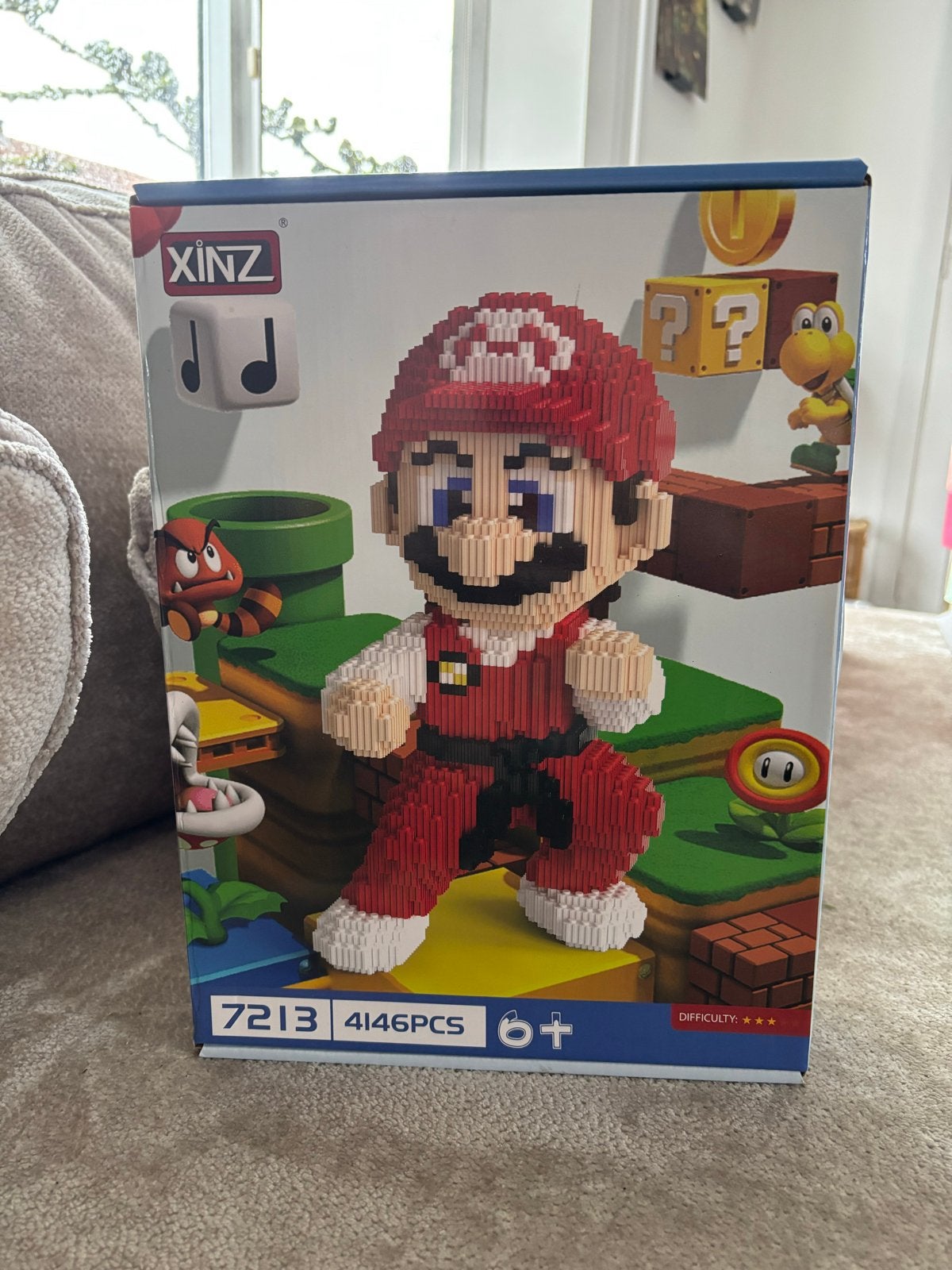 Judo Mario schuif lego - XINZ 4146 stuks, Ophalen of Verzenden, Nieuw, Overige merken
