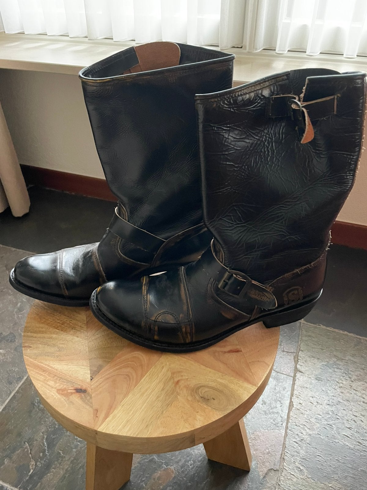 Sendra laarzen heren maat 44 - Zo goed als nieuw, Ophalen, Zo goed als nieuw, Zwart, Boots