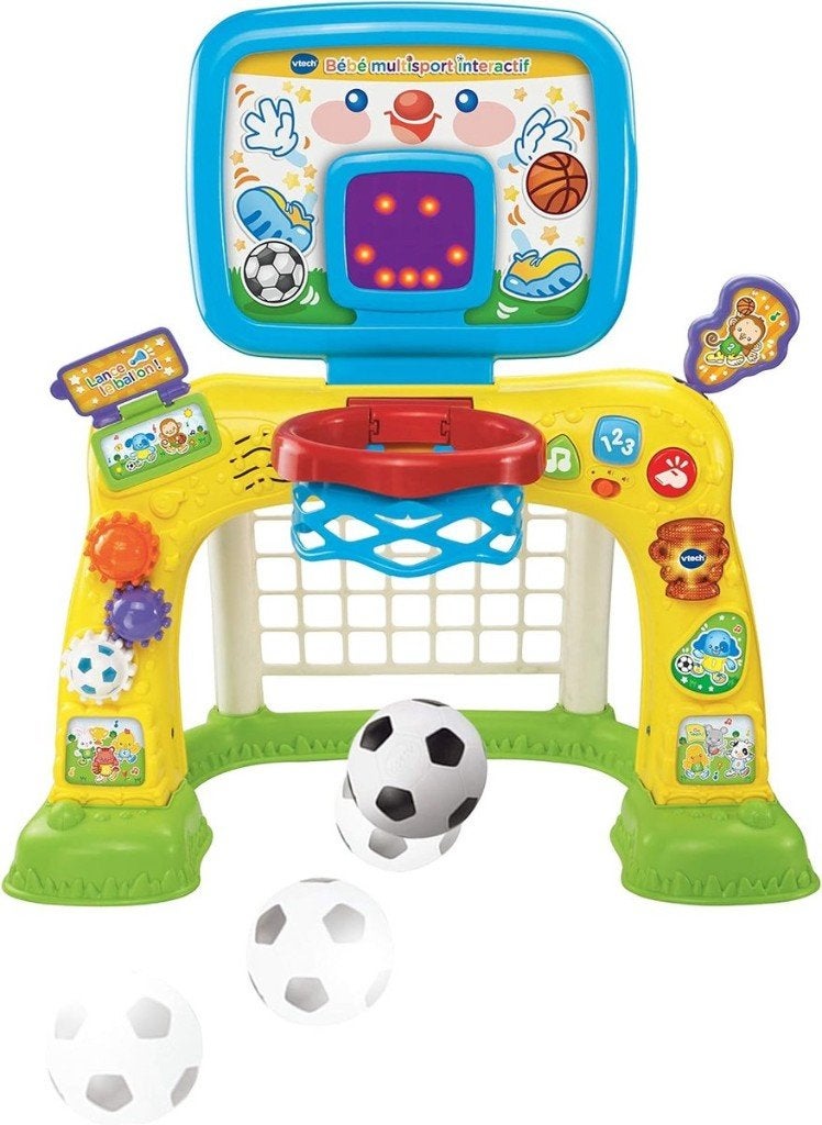 VTech 3-in-1 Sport & Scoor Speelplaats, Kinderen en Baby's, Speelgoed | Vtech, Ophalen of Verzenden, Zo goed als nieuw, 6 maanden tot 2 jaar