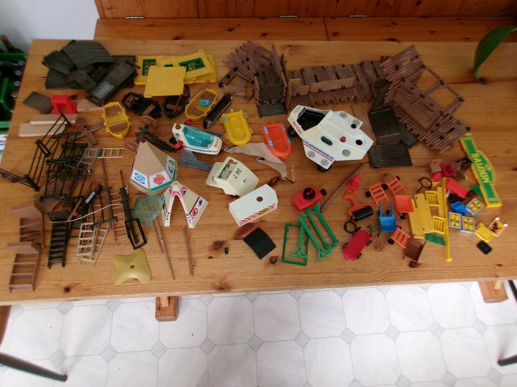 Heel veel Playmobil, Ophalen of Verzenden, Gebruikt, Losse onderdelen