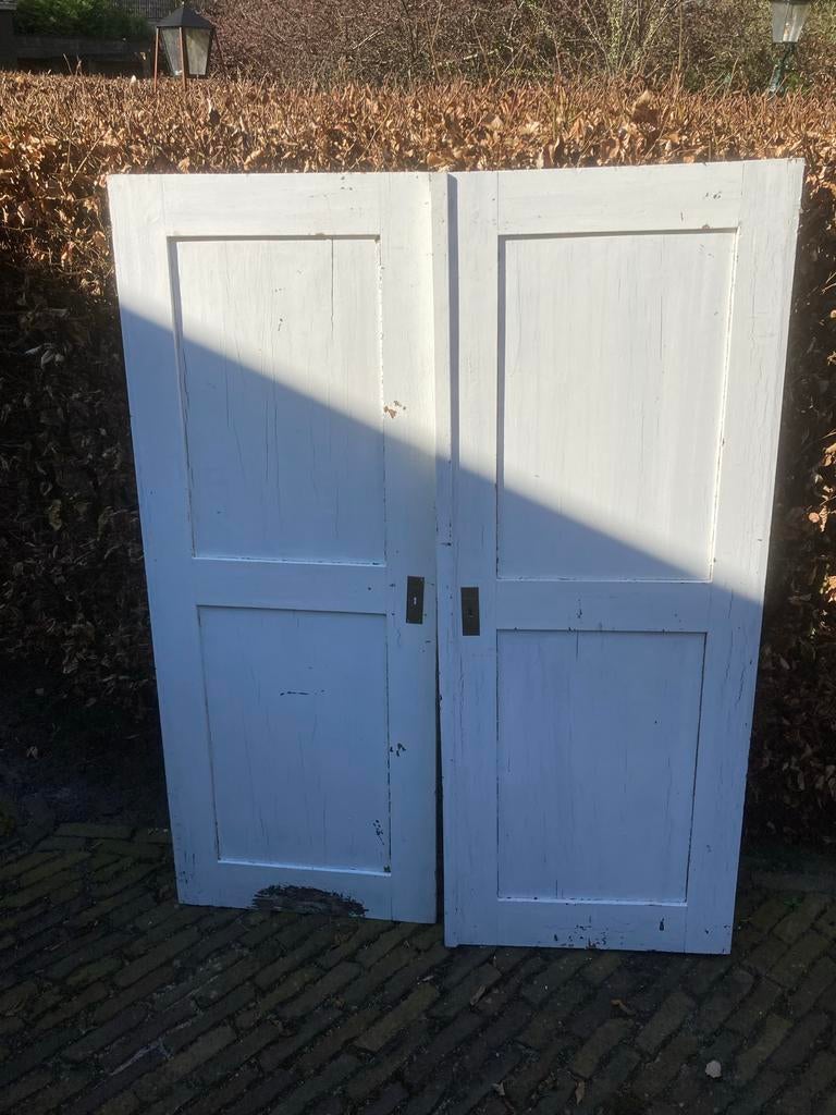 Diverse brocante deuren en luiken - Unieke charme, Doe-het-zelf en Verbouw, Ophalen, Gebruikt, 80 tot 100 cm, Overige typen