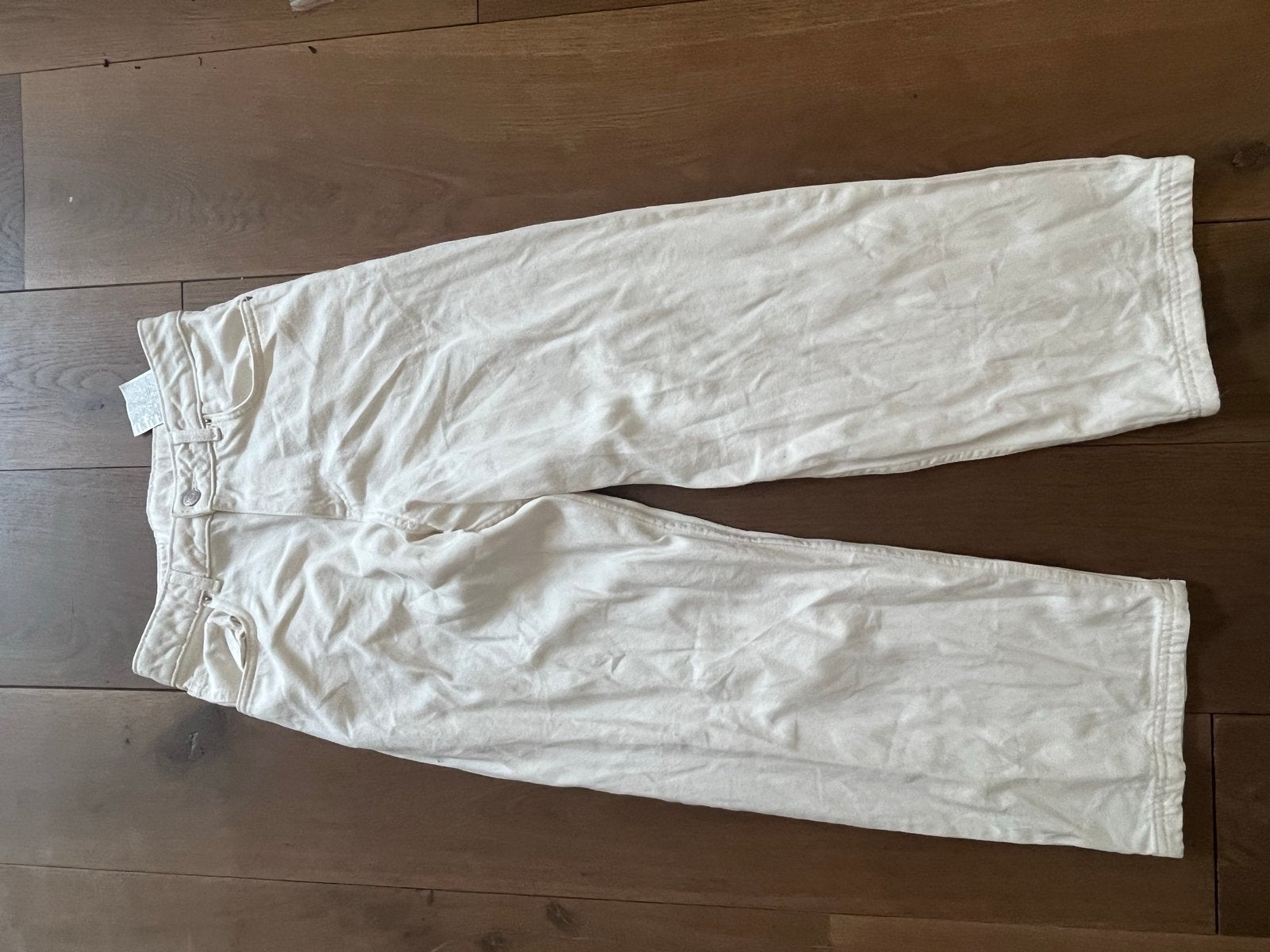 Zara witte jeans broek maat 164 wijde pijpen baggy fit, Kinderen en Baby's, Ophalen of Verzenden, Zo goed als nieuw, Jongen, Broek
