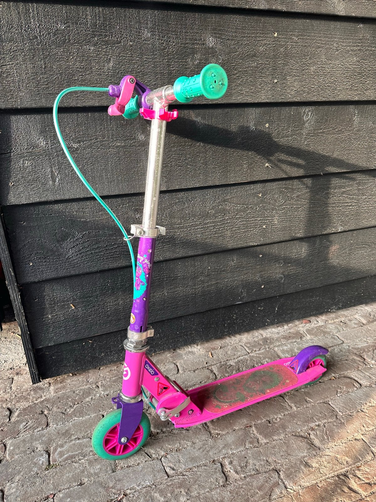 Roze Oxelo step voor kinderen - Gebruikt, Fietsen en Brommers, Steps, Ophalen, Gebruikt, Gewone step