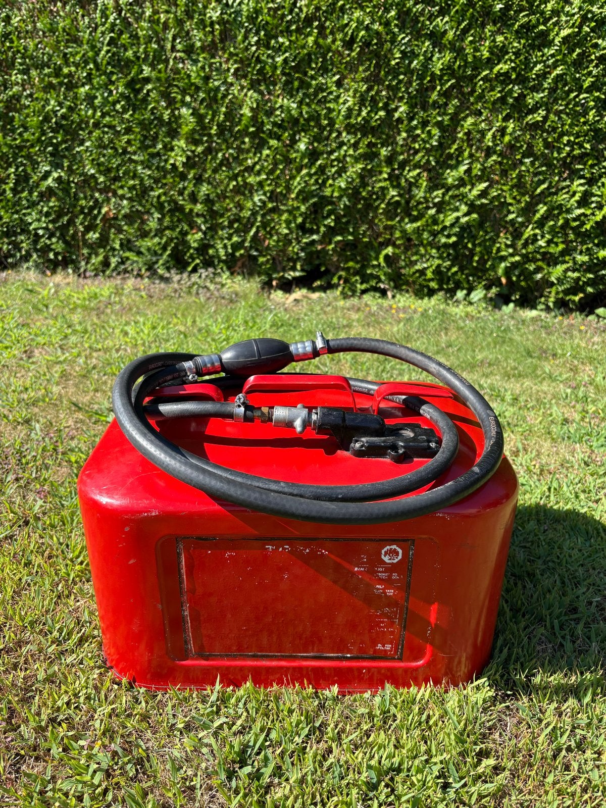 brandstoftank met slang voor buitenboordmotor 25 liter, Watersport en Boten, Ophalen, Gebruikt, Motor en Techniek