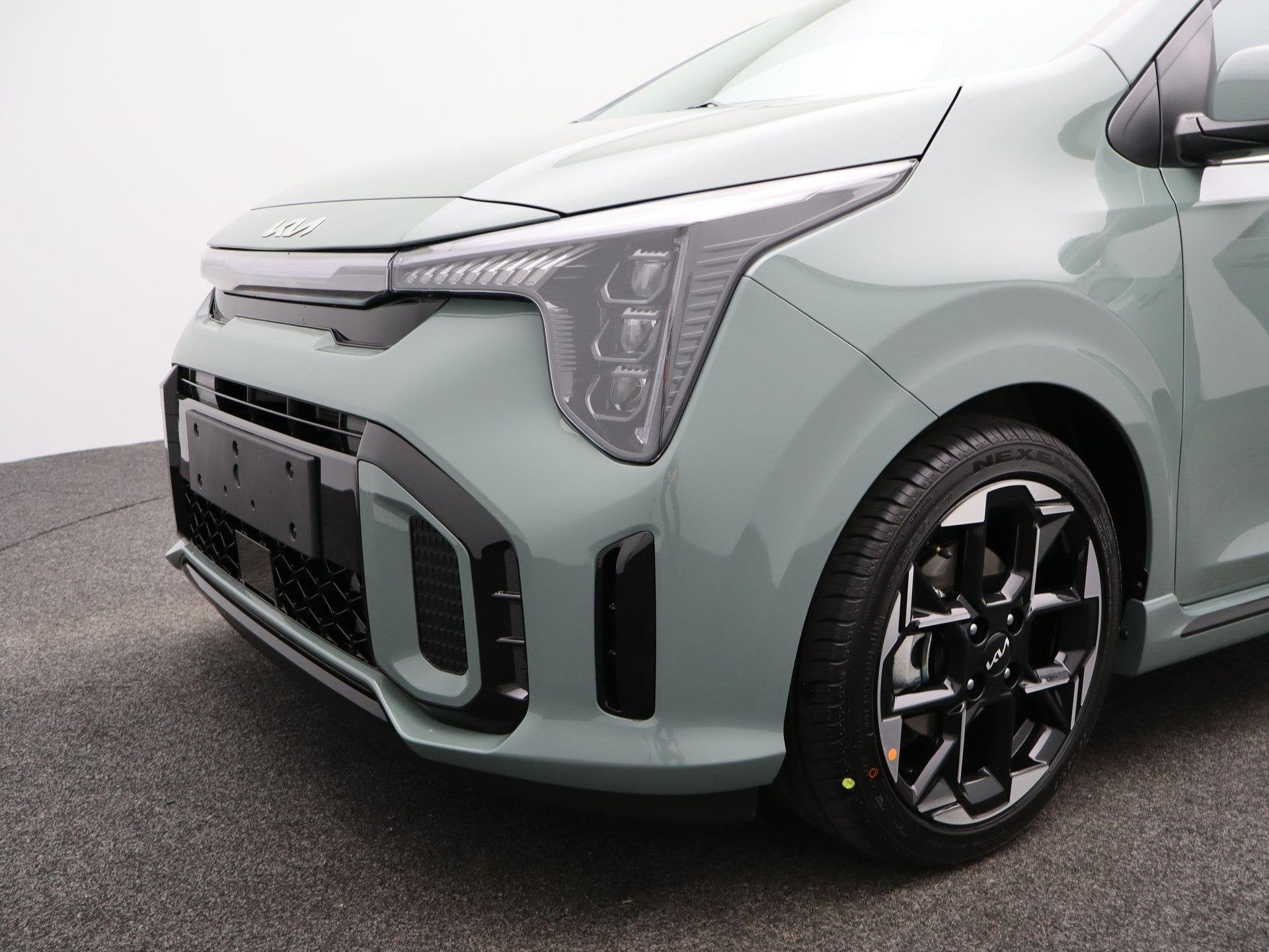 Kia Picanto 1.0 DPI GT-Line Leder | Open Dak | Stoel & Stuur, Auto's, Voorwielaandrijving, Dealer onderhouden, 63 pk, 4 stoelen